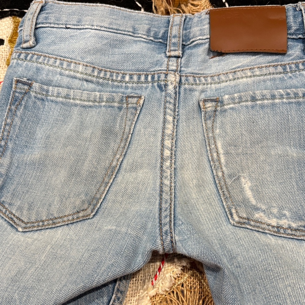 H & M Light Blue toddler Denim Shorts - Picture 4 of 4